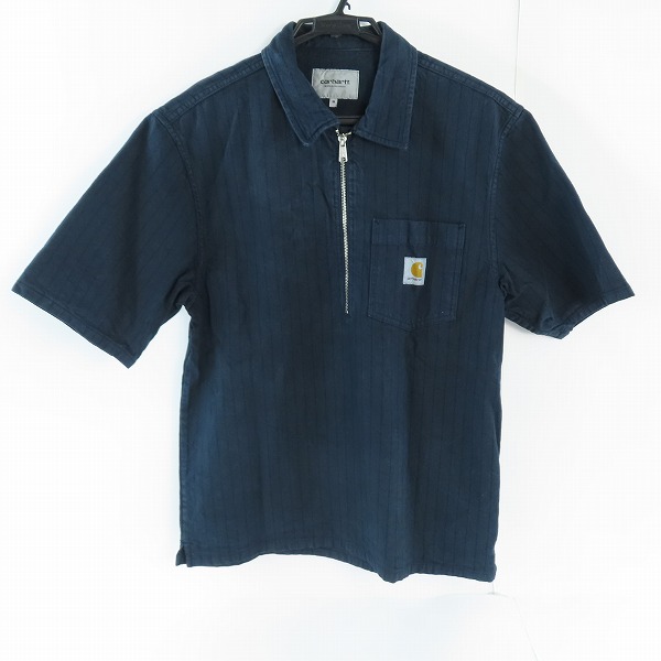 実際に弊社で買取させて頂いたCarhartt WIP/カーハート S/S TRADE SHIRT ハーフジップ 半袖シャツ M
