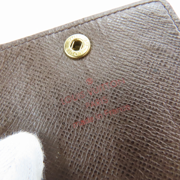 実際に弊社で買取させて頂いたLOUIS VUITTON/ルイヴィトン ダミエ ポルトカルト ID バンドリエール カードケース N60016の画像 4枚目