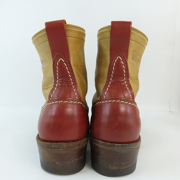 実際に弊社で買取させて頂いたWESCO/ウエスコ Jobmaster/ジョブマスター WO83467 レースアップブーツ 7.5Eの画像 1枚目