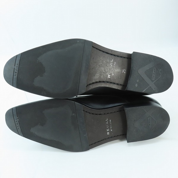 実際に弊社で買取させて頂いたREGAL/リーガル ダブルモンクストラップシューズ/144S/25の画像 2枚目
