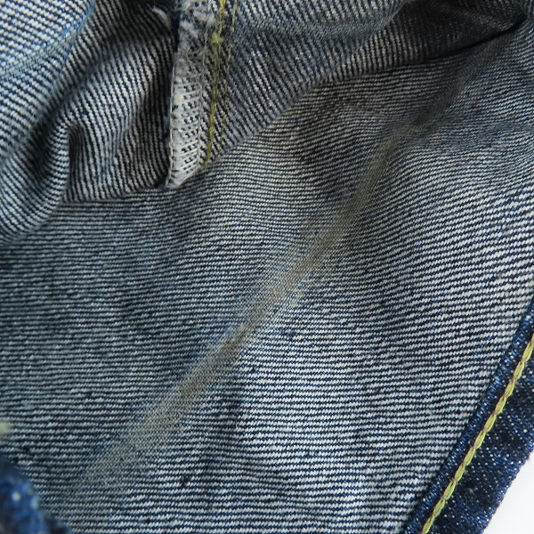 実際に弊社で買取させて頂いたSUGAR CANE/シュガーケーン Lot 1937 USA 13oz. BLUE DENIM WAIST OVERALLS SC41937US/W34L34の画像 8枚目