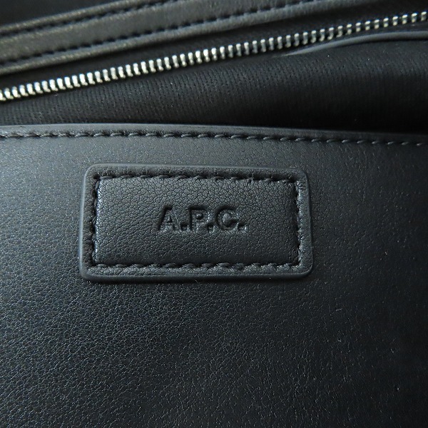 実際に弊社で買取させて頂いたA.P.C./アーペーセー エコレザー トートバッグの画像 4枚目