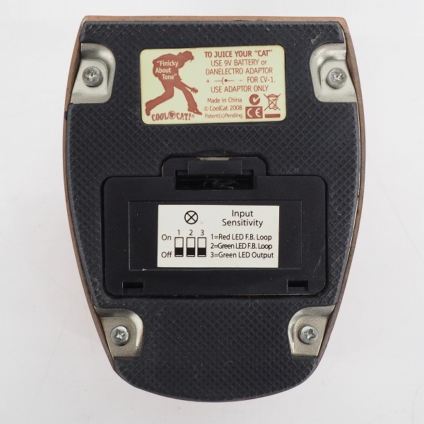 実際に弊社で買取させて頂いた【難有り】Danelectro/ダンエレクトロ Cool Cat V2 FUZZ ファズ エフェクターの画像 5枚目