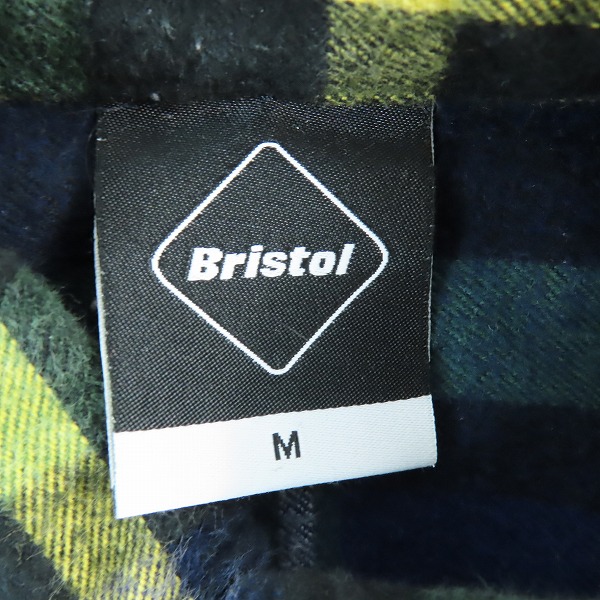 実際に弊社で買取させて頂いたF.C.Real Bristol/F.C.R.B./エフ シー レアル ブリストル ネルシャツ/コットン FCRB-192073/Mの画像 2枚目