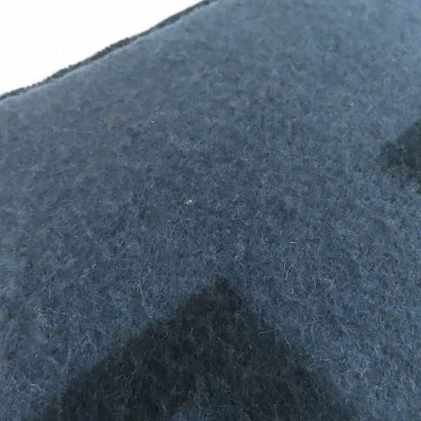 実際に弊社で買取させて頂いた【JPタグ】LOUIS VUITTON/ルイヴィトン カシミヤ マフラー ブラック/グレーの画像 4枚目