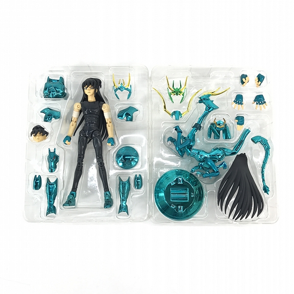 実際に弊社で買取させて頂いたBANDAI/バンダイ 聖闘士聖衣神話 聖闘士星矢 冥王ハーデス十二宮編 ドラゴン紫龍 最終青銅聖衣の画像 2枚目