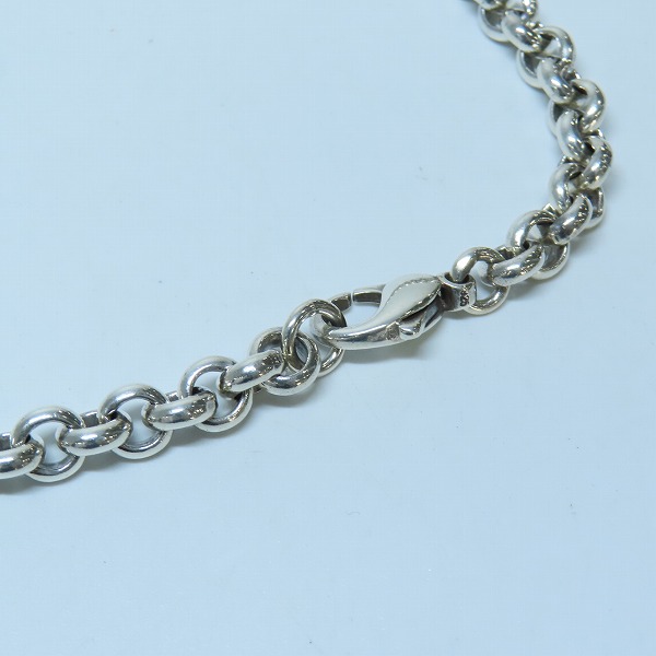 実際に弊社で買取させて頂いたCRAZY PIG/クレイジーピッグ クロスボーン スカルネックレス/ペンダントの画像 5枚目