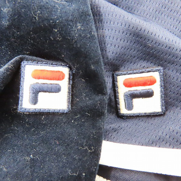 実際に弊社で買取させて頂いたFILA/フィラ テニスウェア レディース セットアップ ネイビー VL2383/VL2382 S/Mの画像 8枚目