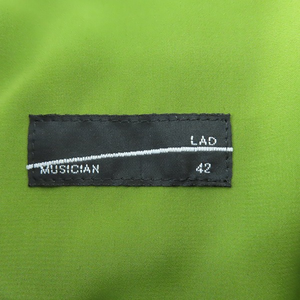 実際に弊社で買取させて頂いたLAD MUSICIAN/ラッドミュージシャン BIG SHIRT/シャツ 2222-103/42の画像 2枚目