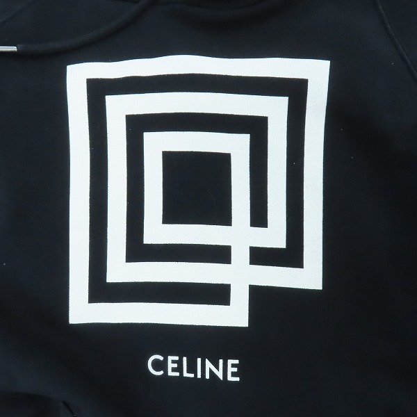 実際に弊社で買取させて頂いた【JPタグ】CELINE by Hedi Slimane/セリーヌバイエディスリマン 19AW パーカー 2Y005612G/Mの画像 3枚目