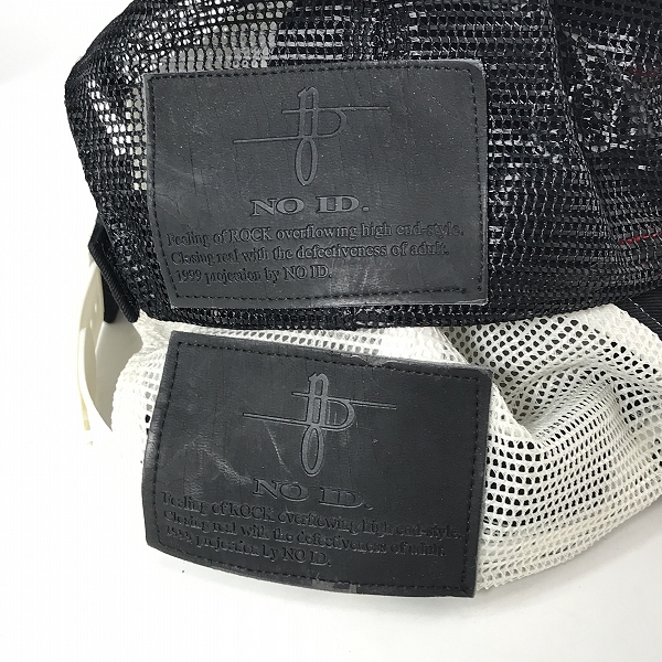 実際に弊社で買取させて頂いた【おまとめ】NO ID./ノーアイディー 中折れハット/メッシュキャップの画像 3枚目