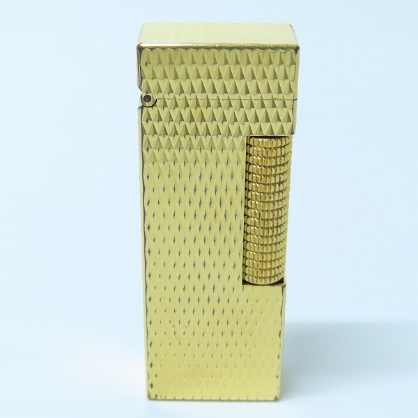実際に弊社で買取させて頂いたdunhill/ダンヒル サイドローラー ライター ゴールド