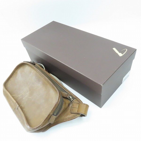 実際に弊社で買取させて頂いた土屋鞄製造所/ツチヤカバン ワンマイルボディーバッグ ショルダーバッグ GT1024OLの画像 7枚目