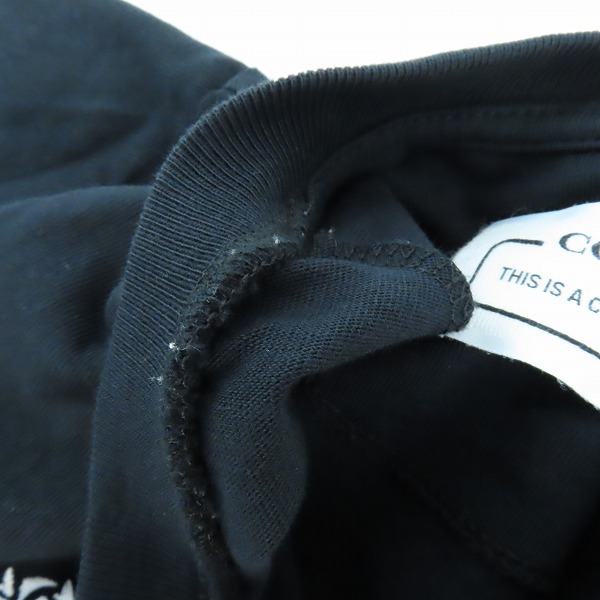 実際に弊社で買取させて頂いたCOACH/コーチ ホースアンドキャリッジ Tシャツ ブラック/XSの画像 5枚目