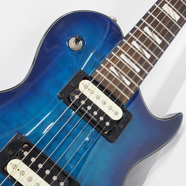 実際に弊社で買取させて頂いた★Aria Pro Ⅱ/アリアプロ2 Original Custom body レスポールシェイプ エレキギター チューナー搭載 ソフトケース付の画像 4枚目