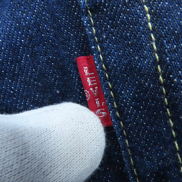 実際に弊社で買取させて頂いたLevis/リーバイス LVC/VINTAGE CLOTHING 米国製 1966年復刻 501XX/66501-0128/W34L34の画像 3枚目