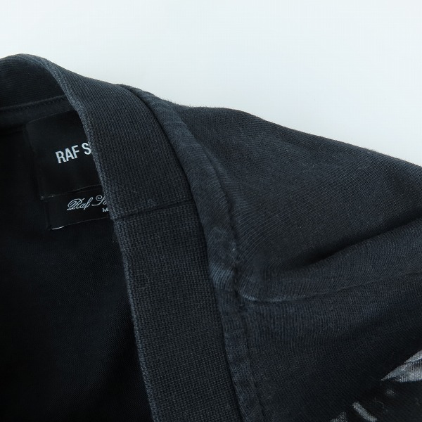 実際に弊社で買取させて頂いたFred Perry×Raf Simons/フレッドペリー×ラフシモンズ フォトプリント Tシャツ /Mの画像 8枚目