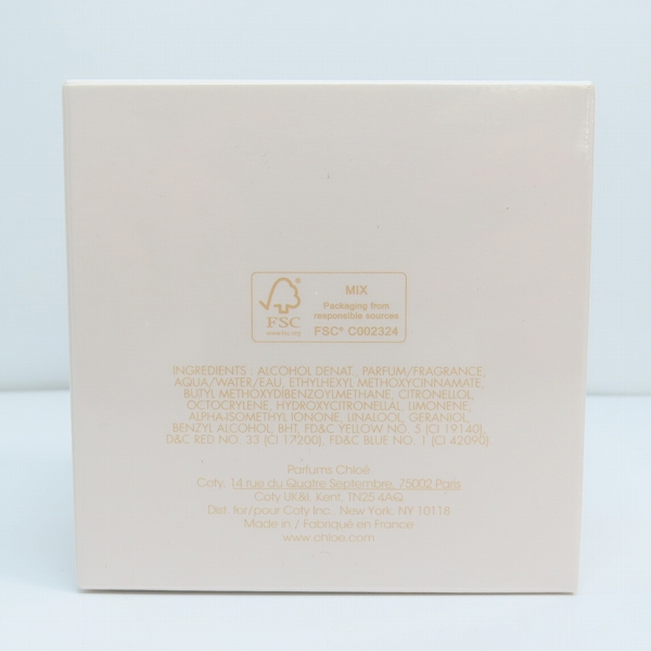 実際に弊社で買取させて頂いた【未開封】Chloe/クロエ ROSE TANGERINE/ローズ タンジェリン オードトワレ 50mlの画像 1枚目