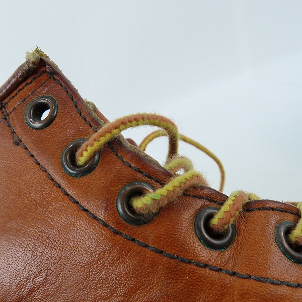 実際に弊社で買取させて頂いたRED WING/レッドウィング 犬刻印 アイリッシュセッター ブーツ 875/9.5の画像 8枚目