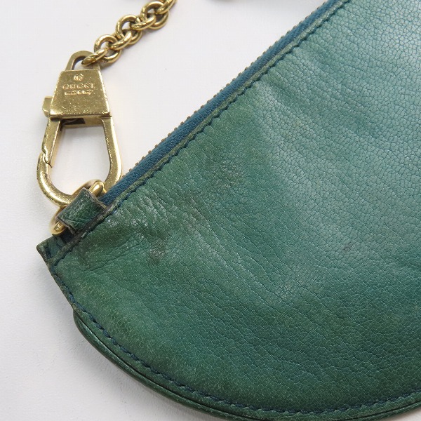 実際に弊社で買取させて頂いたGUCCI/グッチ インターロッキングG レザーコインケース 120970の画像 6枚目