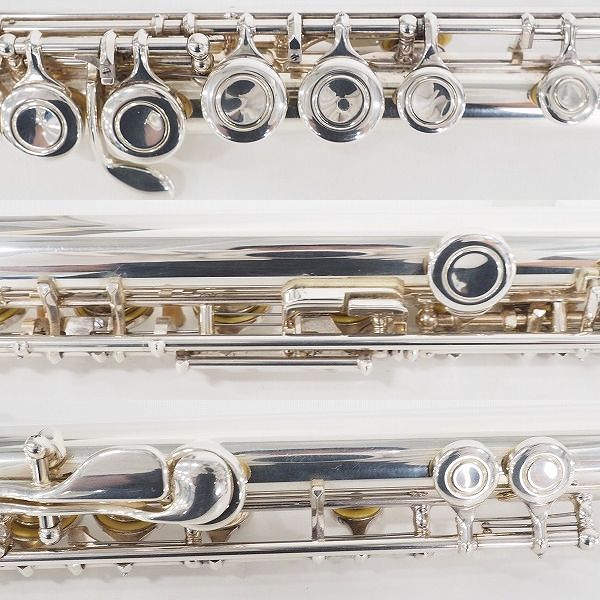 実際に弊社で買取させて頂いたYAMAHA/ヤマハ YFL211/YFL-211 フルート Eメカ付 日本製 ハードケース・ケースカバー付 の画像 6枚目