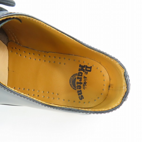 実際に弊社で買取させて頂いたDr.Martens/ドクターマーチン SMOOTH/スムースレザー 3EYE SHOE/3ホールブーツ/シューズ ブラック 146159/UK7の画像 4枚目