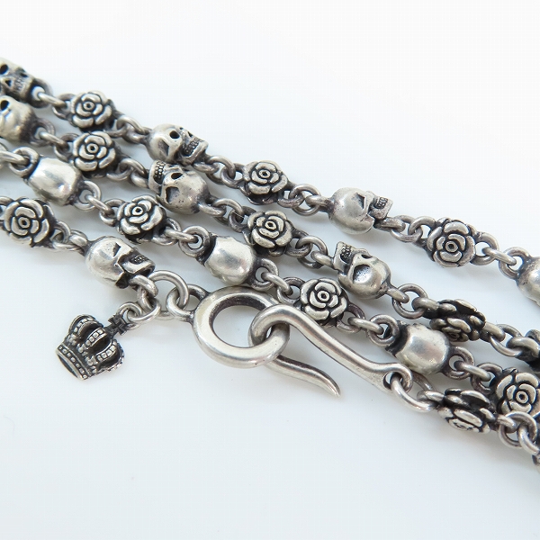 実際に弊社で買取させて頂いたJustin Davis/ジャスティンデイビス ROSE Divine/ローズディバイン チェーン