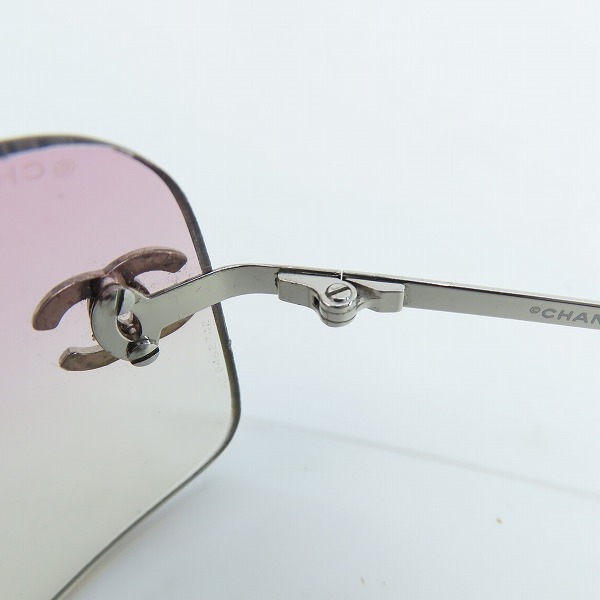 実際に弊社で買取させて頂いたCHANEL/シャネル ココマーク サングラス 4017-Dの画像 4枚目