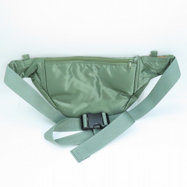 実際に弊社で買取させて頂いた(1)【未使用】PORTER/ポーター TANKER/タンカー WAIST BAG ウエストバッグ セージグリーン 622-76629の画像 1枚目