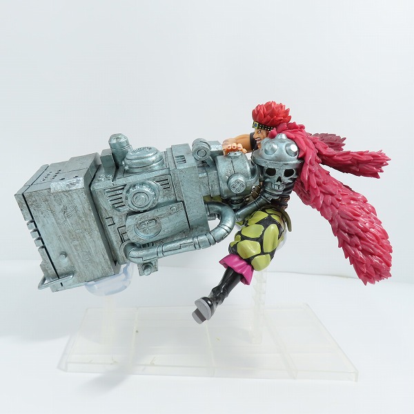 実際に弊社で買取させて頂いたBANDAI/バンダイ 一番くじ ワンピース BEYOND THE LEVEL C賞 ユースタス・キッド アームズパースモデル フィギュアの画像 2枚目