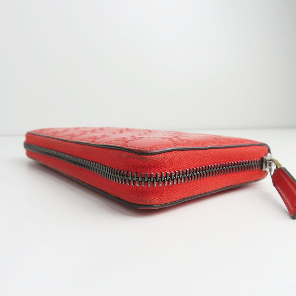実際に弊社で買取させて頂いたGUCCI/グッチ グッチシマラウンドジップ長財布 307987-525040の画像 2枚目