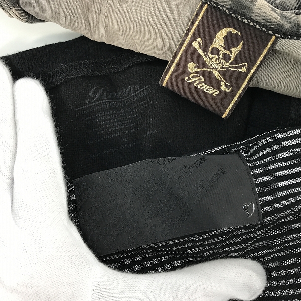 実際に弊社で買取させて頂いた【おまとめ】Roen/ロエン ポロシャツ/半袖/長袖Tシャツの画像 2枚目