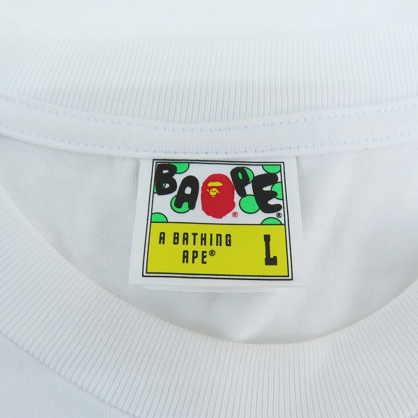 実際に弊社で買取させて頂いたA BATHING APE/アベイジングエイプ LINE CAMO APE HEAD RELAXED FIT TEE/Tシャツ Lの画像 2枚目