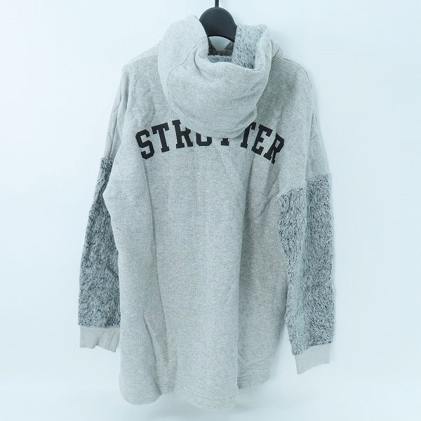 実際に弊社で買取させて頂いたHYSTERIC GLAMOUR/ヒステリックグラマー ワッペン 切替 ジップパーカー 0153CF05 FREEの画像 1枚目