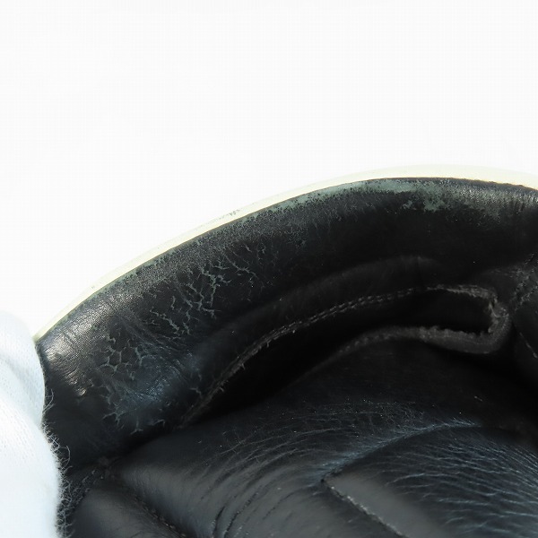 実際に弊社で買取させて頂いた【ジャンク】RICK OWENS/リックオウエンス GEOBASKET ジオバスケット ハイカットスニーカー E15 1781/41の画像 7枚目