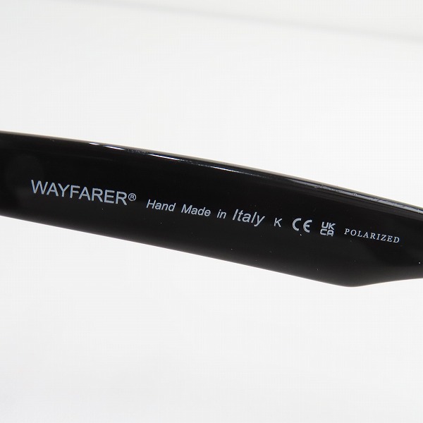 実際に弊社で買取させて頂いたRayBan/レイバン WAYFARER サングラス 偏光レンズ RB 2140-F 901/58の画像 4枚目