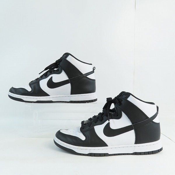 実際に弊社で買取させて頂いたNIKE/ナイキ DUNK HIGH RETRO Championship White/ダンク ハイ レトロ DD1399-105/28の画像 3枚目
