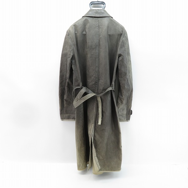 実際に弊社で買取させて頂いた【サンプル】MIHARA YASUHIRO/ミハラヤスヒロ レザー コート/1011385-9の画像 1枚目