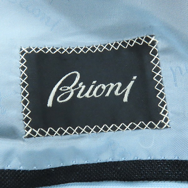 実際に弊社で買取させて頂いたBrioni/ブリオーニ シルク/ウール 3B ジャケット/46の画像 2枚目