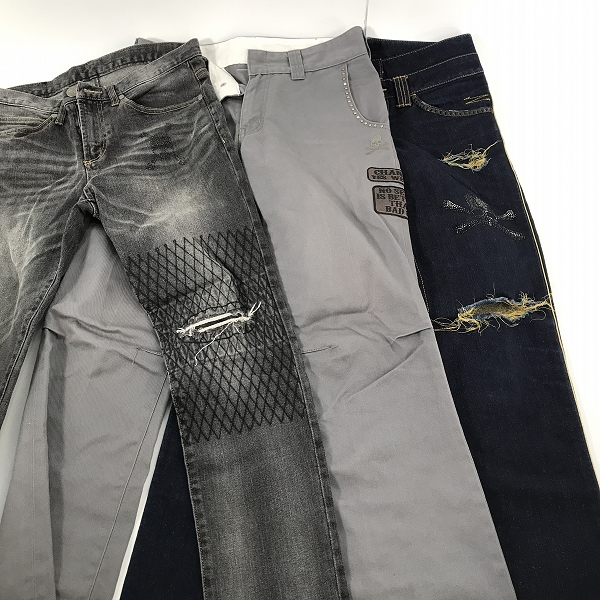 実際に弊社で買取させて頂いた【おまとめ】Roen/ロエン デニムパンツ/ハーフパンツ 等の画像 1枚目