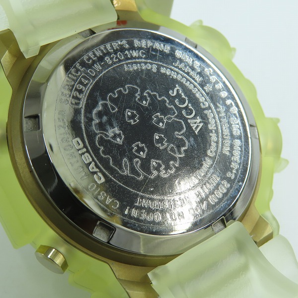 実際に弊社で買取させて頂いたG-SHOCK/Gショック W.C.C.S FROGMAN/フロッグマン ELマンタ 腕時計/ウォッチ  DW-8201WC-9Tの画像 3枚目