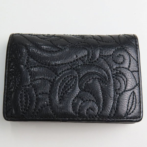 実際に弊社で買取させて頂いた【ギャラ付き】LONE ONES/ロンワンズ MF/メイティングフライト エンブロイダリー カードケースの画像 1枚目