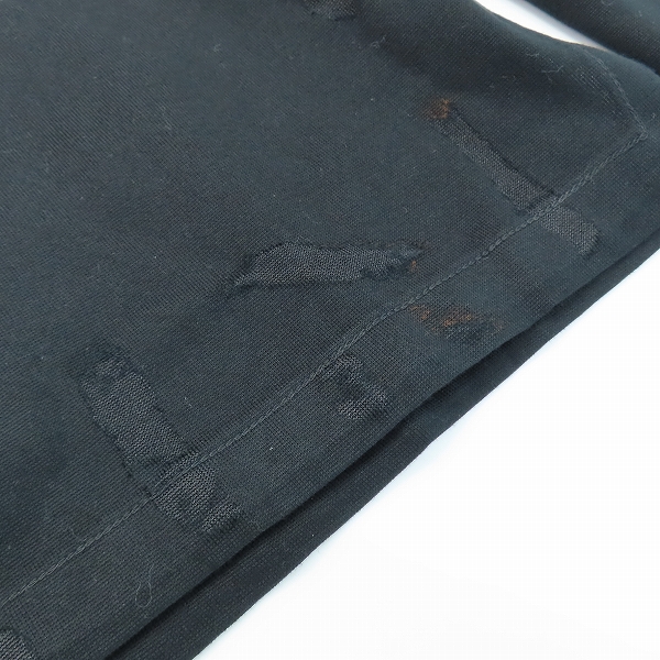 実際に弊社で買取させて頂いた【未使用】mastermind JAPAN/マスターマインドジャパン Grateful Days ダメージ加工 ロングTシャツ MP-TS41-016-1/Lの画像 4枚目