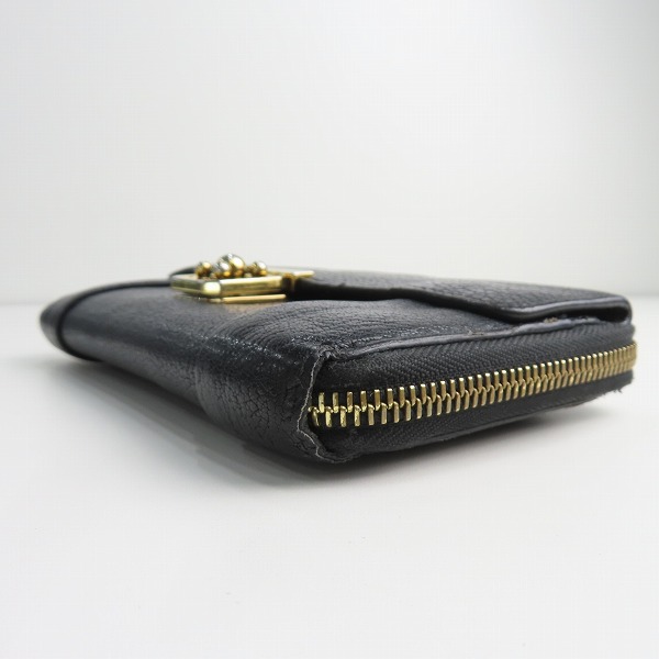 実際に弊社で買取させて頂いたCHLOE/クロエ ELsie/エルシー 長財布 ウォレット レザー L字ファスナーの画像 2枚目