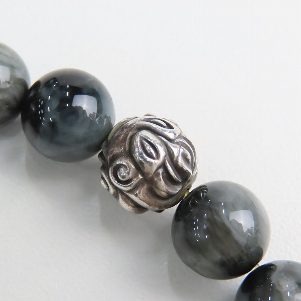 実際に弊社で買取させて頂いたLONE ONES/ロンワンズ MF/メイティングフライト エンボスドネスト 10mmビーズブレスレットの画像 6枚目