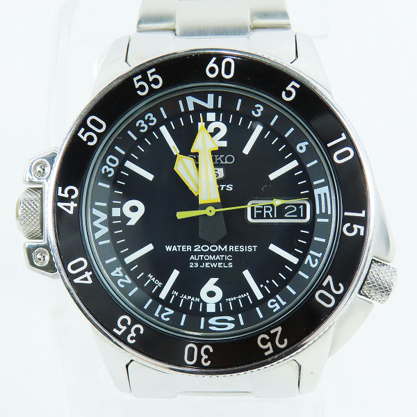 実際に弊社で買取させて頂いたSEIKO/セイコー 5SPORTS/5スポーツ 海外モデル 自動巻き腕時計 7S36-01E0