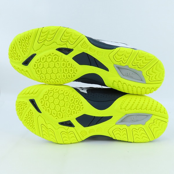 実際に弊社で買取させて頂いたMIZUNO/ミズノ WAVE MEDAL6/ウエーブ メダル6 卓球シューズ 81GA191514/25.5の画像 2枚目