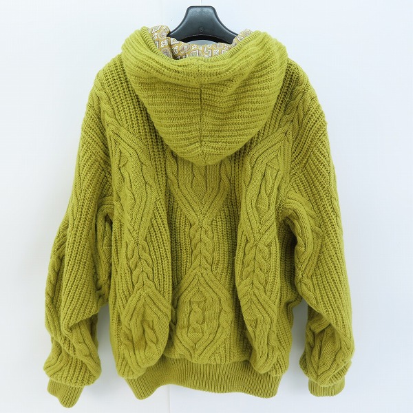 実際に弊社で買取させて頂いたChristian Dior monsieur/クリスチャンディオール ムッシュ 裏地総柄 ニットジャケット Lの画像 1枚目