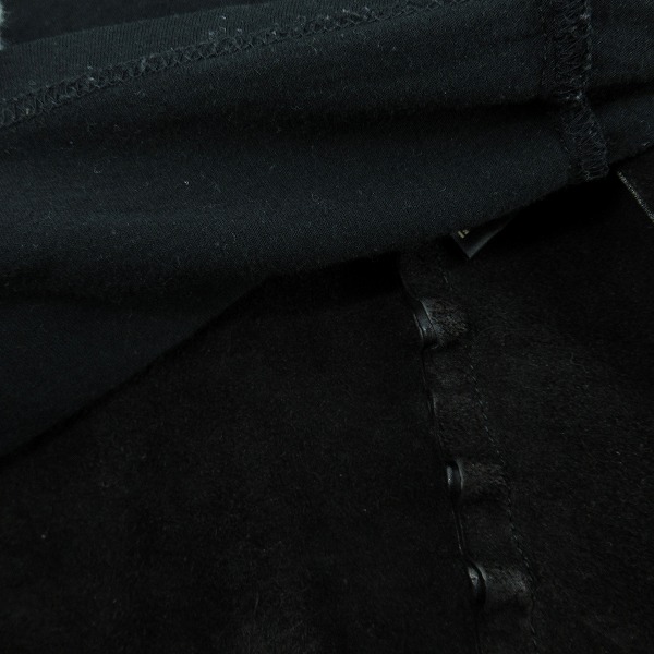 実際に弊社で買取させて頂いたISAMUKATAYAMA BACKLASH/バックラッシュ イタリアンショルダー製品染めシングルライダース 1254-01/Mの画像 7枚目