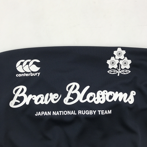 実際に弊社で買取させて頂いたcanterbury/カンタベリー ラグビー日本代表/ジャパンショートスリーブレペゼンティー RA34773/3Lの画像 6枚目